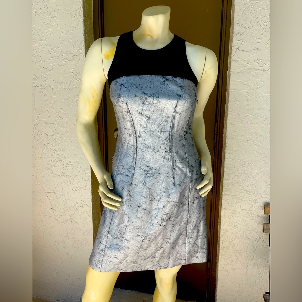 Dress RAVE Catherine Malandrino racer back rave dress size 2 NEW WITH TAGS - Picture 9 of 14